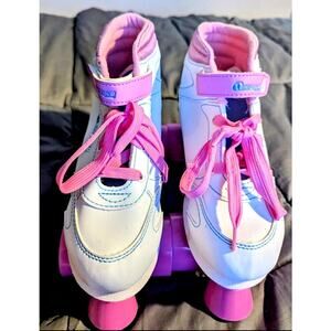 Skates Quad Roller skates Chicago Sidewalk indoor outdoor Girl's size 4